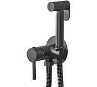 Handheld Bidet Sprayer for Toilet - Wall Mounted Brass Bidet Kit with Hot & Cold Water, Ideal for Baby Cloth Diapers, Personal Hygiene & Cleaning