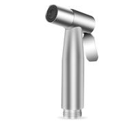 Handheld Bidet Sprayer Head Stainless Steel Bathroom Bidet Spray Toilet Faucet Sprayer for Shower Bathroom Douche Shattaf Hygiene Toilet Cloth Diaper Cleaning (Sprayer Head only)