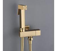 Handheld Bidet Sprayer Kit Booster Sprayer Single Cold Bathroom Tap Wall-Mounted Multi-Function Toilet Bidet Douche Spray for Bathroom, Brus