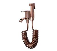 Handheld Bidet Sprayer Kit for Bathroom Wall Mount Sink with Hose | Handheld Bidet Sprayer Kit for Easy Cleaning in Bathrooms and Balconies with Convenient Wall Mount and Hose