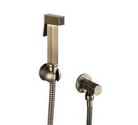 Handheld Bidet Sprayer Kit Toilet Bidet Faucets Antique Bronze Faucet Mixer Brass Bathroom Shower Blow-fed Spray Nozzle Single Cold Water Taps(Color1)
