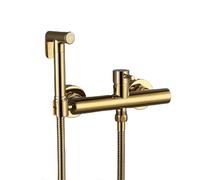 Handheld Bidet Sprayer Kit Toilet Bidets Sprayer Bathroom Accessories Cold and Hot Water Mixer Bidet Faucet Wall Mounted Rose(Color 6)