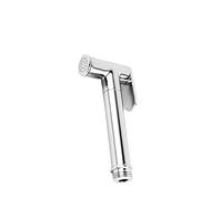 Handheld Bidet Sprayer Kit Toilet Hand Held Bidet Sprayer Kit Brass Chrome Plated Bathroom Faucet Spray Shower Head with Hose & T-Adapter & Holder(Color 2)