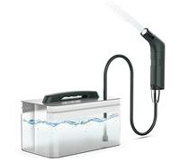 Handheld Bidet Sprayer Muslim Shower Spray for Bathroom, Camping Shower Portable 800mAh with USB Charging 2.3L Water Container (Black)