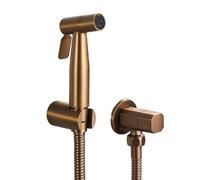 Handheld Bidet Sprayer with 1.2M Hose Rose d Brushed Finish Bathroom Cleaning Kit for Toilet Bidet Attachment Easy to Install Adjustable Water Pressure