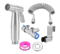 Handheld Bidet Toilet Jet Spray Luxury Hygienic Shattaf Douche Shower Kit - Set 2