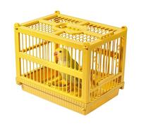 Handheld Bird Cage Foldable Transport Cage,Removable Cleaning Tray,Flight Cage for Indoor Outdoor Lightweight Birds Aviary