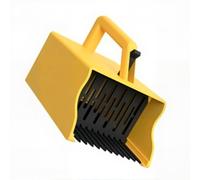 Handheld Blueberry Picker with Top Handle and Comb Teeth, Manual Fruit Harvest Tool with Collection Bin for Home Garden Use Outdoors Blueberry Picker Fruit Comb Teeth Collection Bin Manual Harvesting