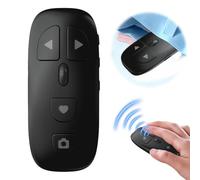 Handheld Bluetooth Remote Video Photo Shooting E-Book Page Turner, For Online Zoom Function Meetings Courses