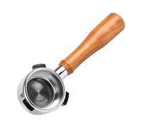 Handheld Bottomless Portafilter - Precision Filter Basket, Coffee Replacement for Dosing, Distribution Puck Tool, Cafe Accessory with Long-Lasting Build, Espresso Handle for Home and Commercial Use