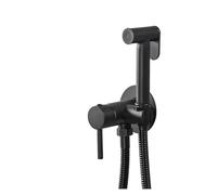 Handheld Brass Toilet Bidet Sprayer Hygienic Shower Faucet with Hot Cold Water Mixer for Bathroom Vanity Adjustable Pressure, Easy Install, Clean & Refresh