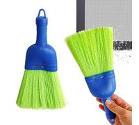 Handheld Broom | Whisks Away Dirt & Debris Brush | Multifunctional Brush Compact Cleaner for Table Keyboard Pet Nest Decks Dirt Dust Cleaning Indoor Porch