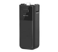 Handheld Camera Battery Handle, for Osmo Pocket 3 Battery Handle Grip, Compatible with for Osmo Pocket 3, Accessory with Built in 2800mAh Battery, 1/4in Threaded Hole