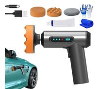 Handheld Car Polisher, Clear Coat Scratch Repair Kit, Dual Action Cordless Car Polishing Machine, Wireless Car Detailing Waxing Buffer Set with 3 Pads, 2000mah Rechargeable Battery, 20000 Rpm Speed(Po