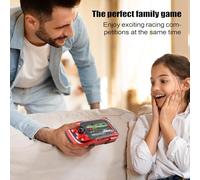 Handheld Car Racing Games for Kids - Driving Simulation Toy,Battle Game Console for Boys Girls Aged 3+, Educational Thinking Training Toy