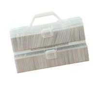 Handheld Card Storage Box Card Organizer Portable Game Card Case with Flip Lid for Toploader & Standard Cards Travel Outdoor