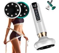Handheld Cellulite Massager，2025 Upgrade Cellulite Tool, Cellulite Massager with 12 Suction Modes,Rechargeable varially Massage Tool for Daily Use (White*1)