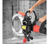 Handheld Chainsaw 8980W Brushless Concrete Saw, 3000Rpm Electric Ring Saw Wall Cutting Machine,16 in Electric Concrete Saw Concrete Cutter, for Wood Porcelain Stone