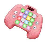 Handheld Challenge Toy, Electronic Button Board, Digital Counter Display, Multi Mode Rhythm Action, Travel Family Fun Handheld Memory Toy Light Up Button Game Electronic Reaction Portable Travel Play