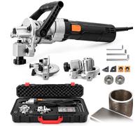 Handheld Chamfering Machine 1000W for Metal Beveling and Deburring | Electric Beveling Tool for Smooth Edge Finishing on Steel, Aluminum, and Copper - Adjustable Depth for Precision Bevels