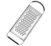 Handheld Cheese Grater, Stainless Steel Kitchen Grater Flat Cheese Grater with Non-Slip Handle and Base Food Grater Handheld Cheese Grater for Potato, Vegetable, Butter