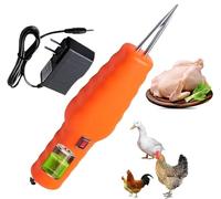 Handheld Chicken Featherer Plucker Plucker Machine, Electric Quick Chicken Plucker, Handheld Chicken Plucker, Portable, Durable for Chicken, Poultry, Duck, Turkey, Quail B