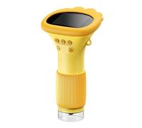 Handheld Children's Microscope - Portable ABS Body With Pocket, 1000X Magnification, Compact Lab Serving, Lightweight Design | For Science Studies Educational Microbiology Exploration Student