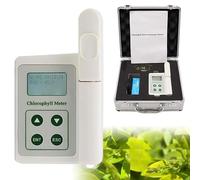 Handheld Chlorophyll Analyzer, Portable Chlorophyll Meter for Soil and Plant Health, Measures Chlorophyll, Nitrogen, Temperature, and Humidity, USB Data Export, 2000mAh Lithium Battery