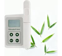 Handheld Chlorophyll Analyzer, Portable Meter for Plant Nutrient Testing, Measures Chlorophyll, Temperature, and Humidity with USB Data Export