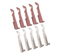 Handheld circular knitting machine with adjustable hook system creates scarf hats for all skill levels Cylinder knitting machine