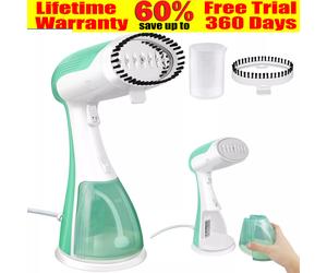 Handheld Clothes Garment Steamer Iron Upright Travel Fast Heat Ironing Wrinkle