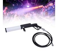 Handheld CO2 Fog Gun with LED Lights for Nightclub Parties and DJ Effects - Includes 3 Meter Gas Hose Use and Effects