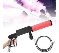 Handheld CO2 Fog Machine with RGB Lights and 10ft Gas Hose - Perfect for Parties, Weddings Effect Equipment Gun for Stunning Effects