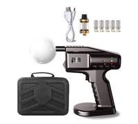 ANGDI Handheld Cocktail Bubble Smoke Gun, Handheld Smoked Bubble Gun, Cocktail Smoker Kit, Flavour Blaster, Portable Cocktails Smoke Infuser for Classy Smoke, Infused Cocktails, Wine, Cheese