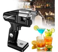 Handheld Cocktail Smoke Gun, Electric Cold Smoke Generator, Cocktail Bubble Machine, Smoke Infuser, USB Powered, No Open Flame Required