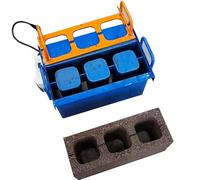 Handheld Concrete Block Making Machine with Vibration Motor for Manual Brick Production