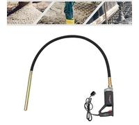 Handheld Concrete Vibrating Tool, 1500W Electric Concrete Vibrator Cement Vibrarator Electric Cement Vibrating Poker with 2m Shaft, for Highway Fence Bridge Port, 220V 50Hz