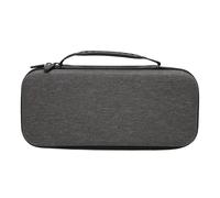 Handheld Console Carry Case for Steam Deck, Hard Shell Travel Bag with Built in Storage Card Slot and Stand, Protective Gaming Console Storage Bag with Handle for Steam Deck Access (Dark Gray)