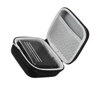 Handheld Console Case for RG34XXSP with Velvet-Lined Interior | Model-Specific Fitted Interior, Hard-Shell EVA Form, Interior Mesh Pocket, Black Exterior with Light Gray Lining