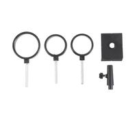 Handheld Convex & Concave Lens Magnifier - Optical Bench Accessory For Focal Length Measurement & Imaging Law Experiment Equipment