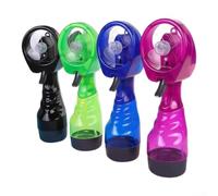 Handheld Cooling Fan with Soft Edge Safety Mist(Purple)