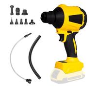 Handheld Cordless Blower Vacuum and with 8Nozzles 1pc Thick Flexible Tube for Cleaning and Debris Handheld Air