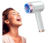 Handheld Cordless Hair Dryers, Type-C USB Rechargeable Hair Dryer w/Hot and Cold Air, Portable Travel Blow Dryer, Gifts for Women Mom Girls Lover, White