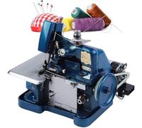 Handheld Coverstitch and Overlock Serger Machine, Adjustable Stitch Length, 3000 SPM, 3 Stitch Capability for Heavy Duty Fabric