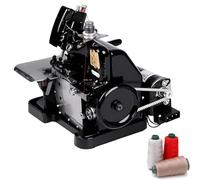 Handheld Coverstitch and Overlock Sewing Machine, Adjustable Stitch Length, 3000 SPM, 3 Stitch Capability, for Heavy Duty Fabric