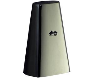 HANDHELD COWBELL by ATLAS. Polished Chrome 6in pitched F#. Great fun Percussion
