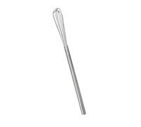 Handheld Cream Mixer Stainless Steel Whisk with Long Handle Suitable for Blending Cake Dough and Beating Eggs Space Saving Kitchen Tool