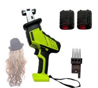 Handheld Custom Wig Making Machine, for Real Hair And Synthetic Hair, 1000W Automatic Fast Weaving, There Are Two Ways To Knit, with 2 Rechargeable Cells