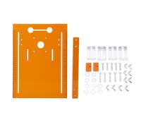 Handheld Cutting Machine Guide Plate Clear Scale Marks Punch Design, Portable Engineering Plastic Material for Convenient Use