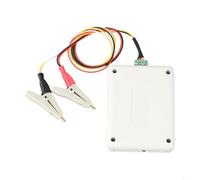 Handheld DC Milliohm Meter 100mA Current, Four-Wire Kelvin Low Resistance Tester with 8888 Display, Built-in 3.7V 600mAh Battery, for Transfo(Small Clip 2R)